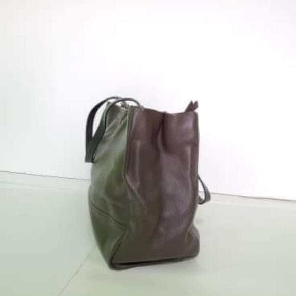 Studio Pollini Dark brown leather tote bag - Picture 5 of 8